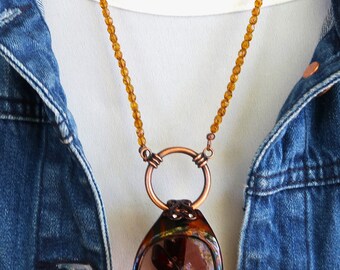 Corrente para óculos com contas em padrão casco de tartaruga, porta-óculos, colar com argola para óculos, porta-óculos de leitura, cordão para óculos de sol, presente para mulheres