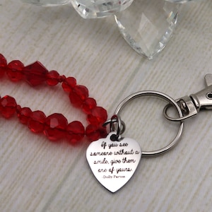 Dolly quote, keychain for women, keyring for purse, cute key chain, Dolly Parton birthday gift for daughter Dolly Parton Key Chain for her