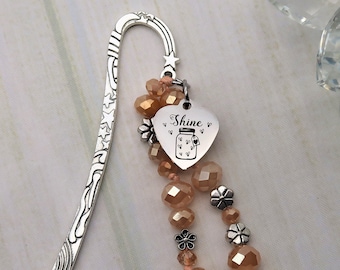 Shine Bright, Christian bible bookmark, Bible Study Gifts for her, Sisters in Christ gift, Christian Religious Gifts for women, Matthew 5 14