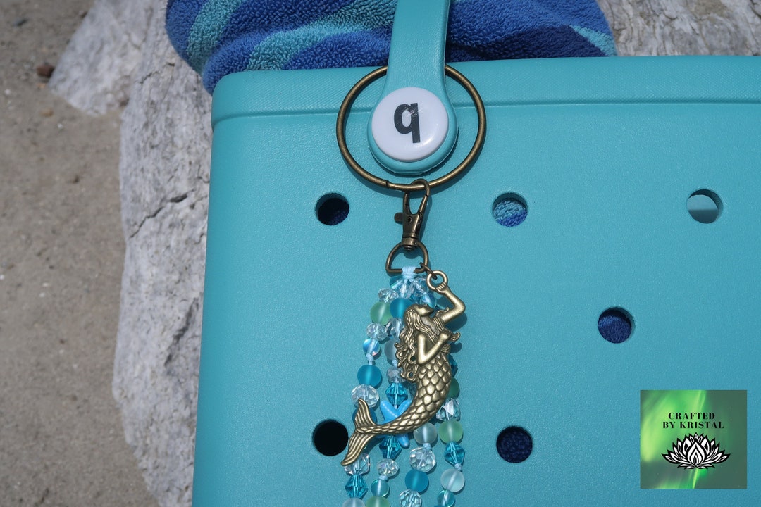 Mermaid Soul Bogg Bag Charm, Mermaid Gifts for Women, Beach Accessories