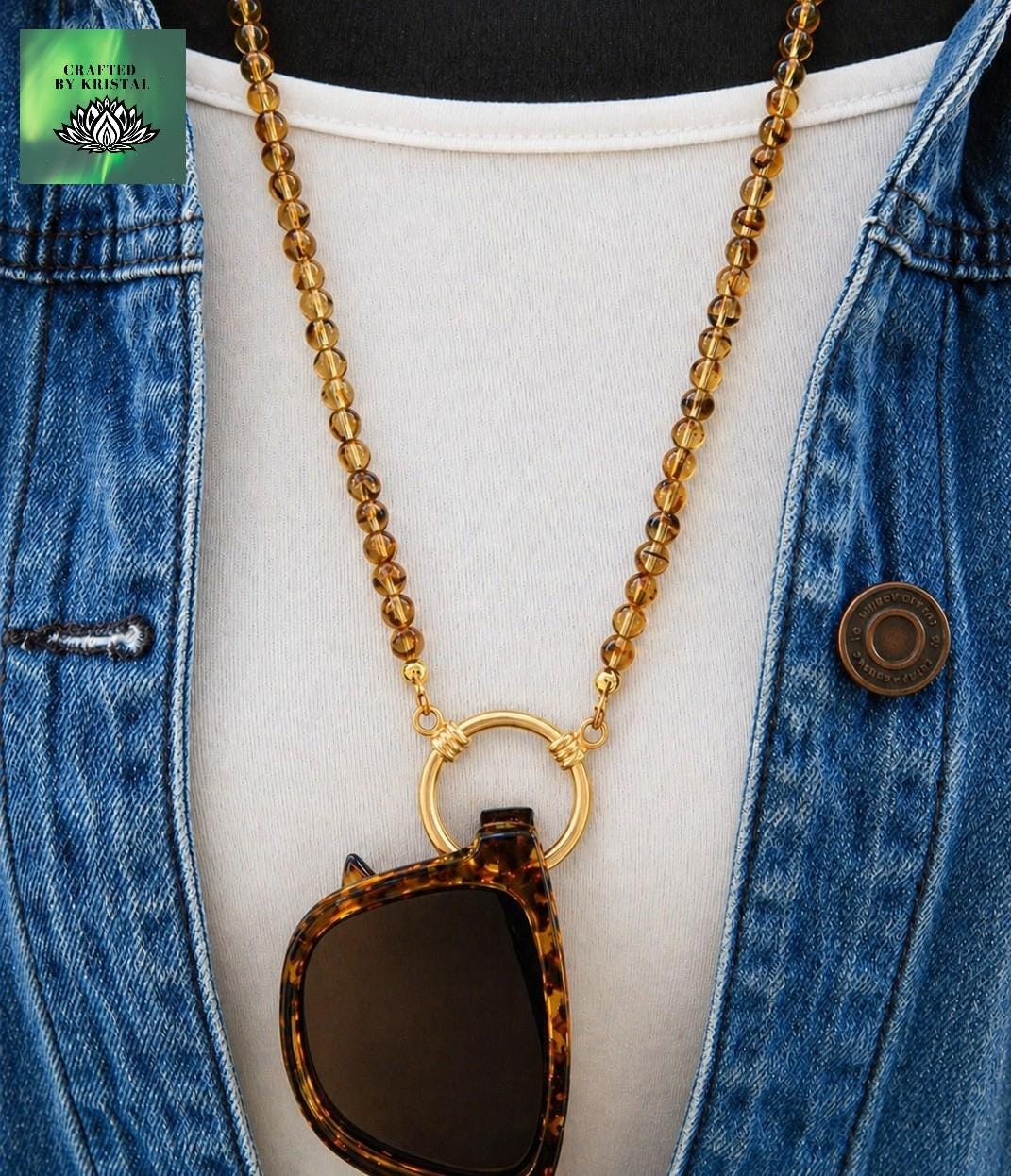 Tortoise Shell Necklace - Etsy