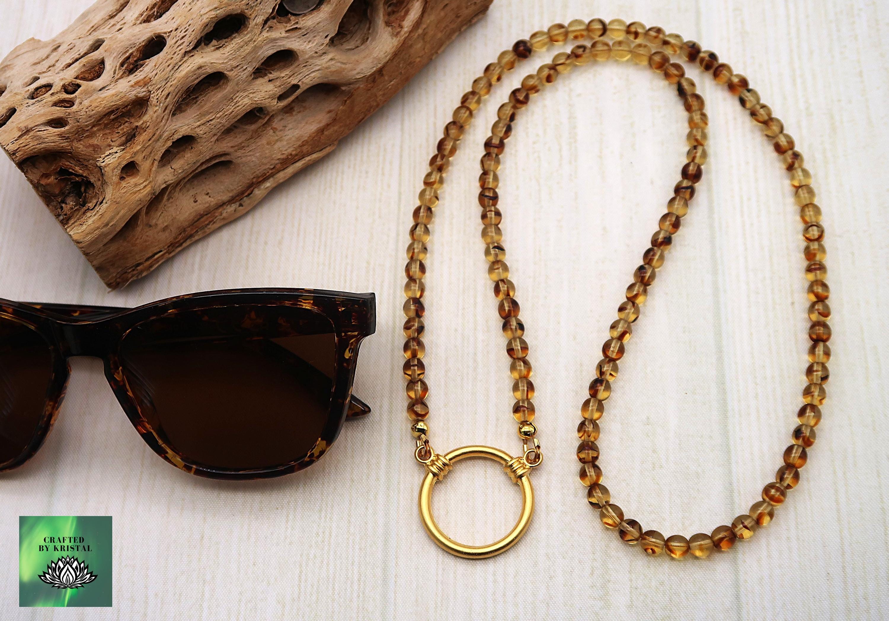 Tortoise Shell Sunglasses with Gold Chain CHANEL Sunglasses: Cat Eye Sunglasses, acetate & chain  main image 4