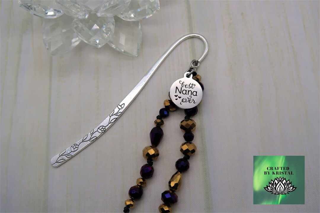Best Nana Ever, Beaded Bookmark for Women, Nana Bookmark From ...