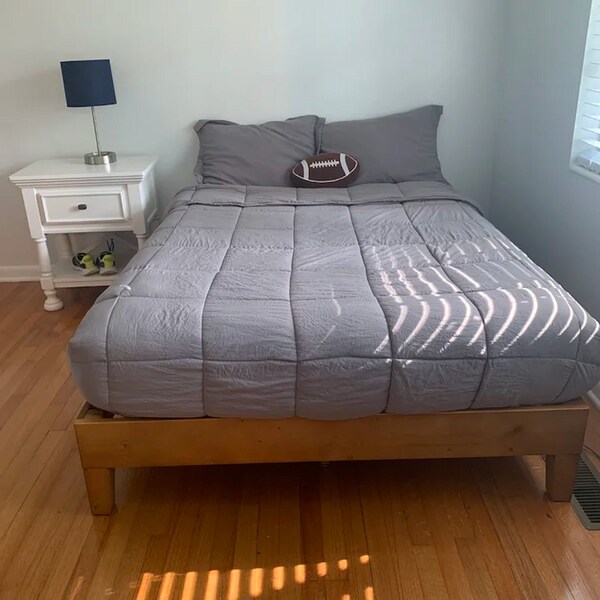 Antique Wooden Full Bed Etsy