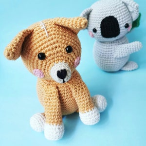 PATTERN Ginger the Dingo crochet amigurumi pattern download dog