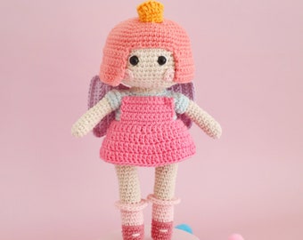 PATTERN Tippi the Fairy crochet amigurumi doll pattern