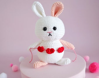 PATTERN Boopsie the Bunny crochet amigurumi rabbit pattern