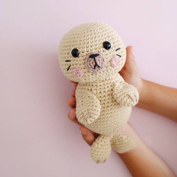 PATTERN Sandy the Sea Lion amigurumi crochet pattern