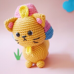 PATTERN Sage the Sphinx cat crochet amigurumi pattern image 8