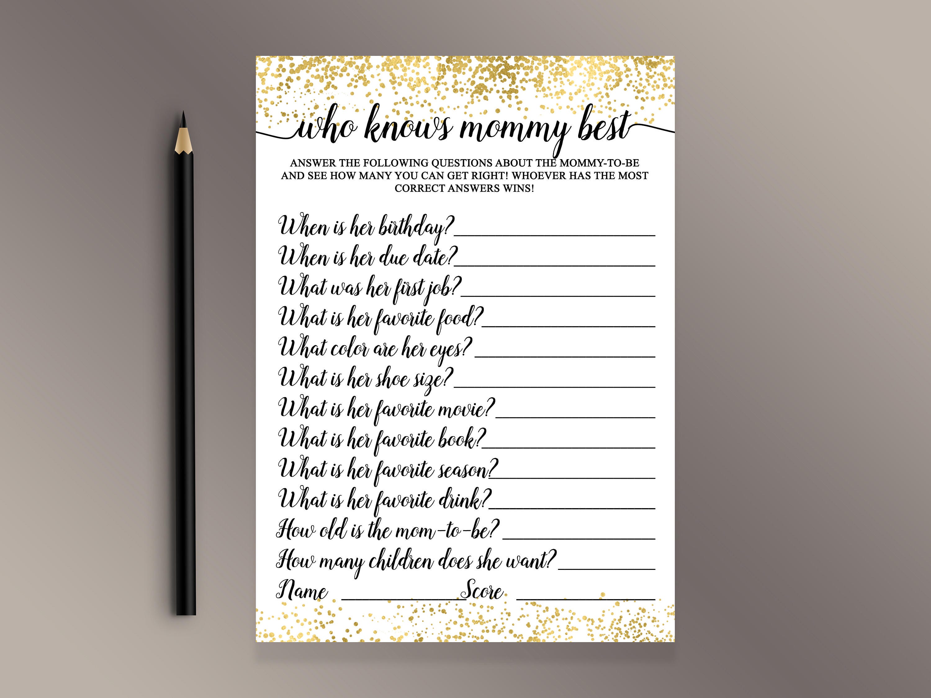 who knows mommy best