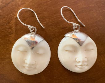 Bali Moon Earrings
