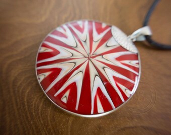 Korallensonne Anhänger Silber Perlmutt Yoga Boho aus Liebe zum kleinen Luxus personalised gift