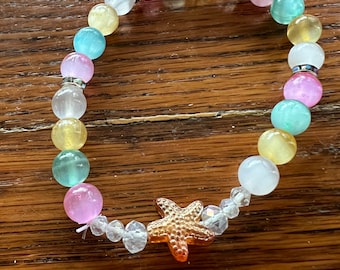 Rainbow Selenite Bracelet