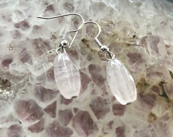 Sterling Silver Rose Quartz Eay