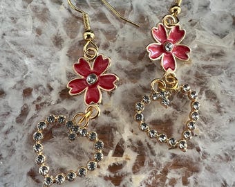 Valentine Faux Leather Earrings