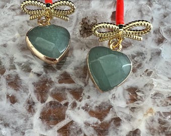 Green Aventurine Earrings