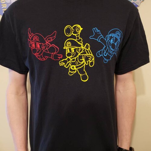 super mario t shirt adults