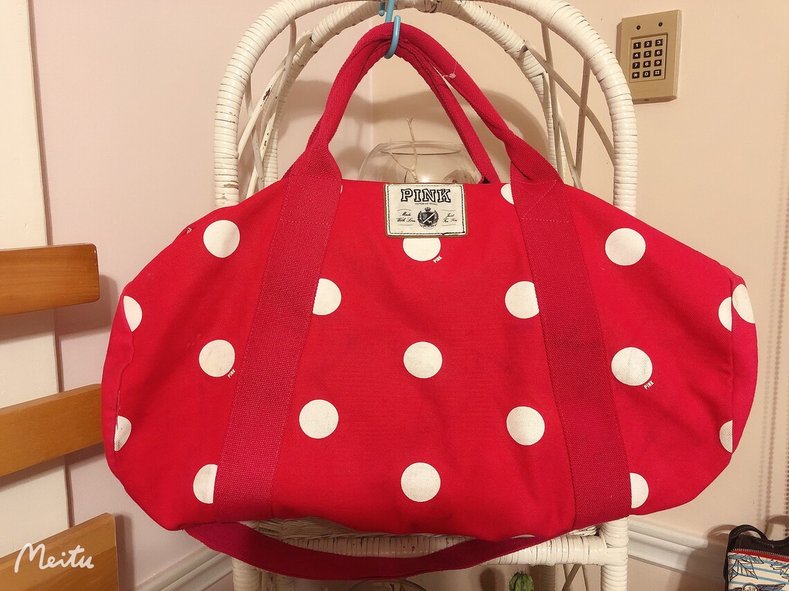 Pink big sport travel pink bag Etsy