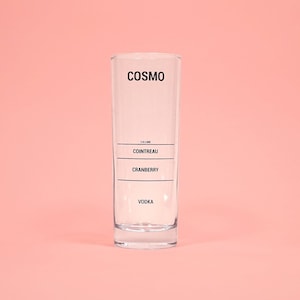 Cosmopolitan Recipe Glass
