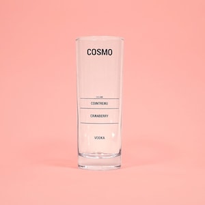 Cosmopolitan Recipe Glass
