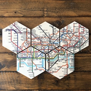 London Tube Untersetzer