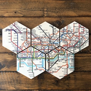 London Tube Coasters