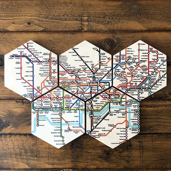 London Tube Coasters