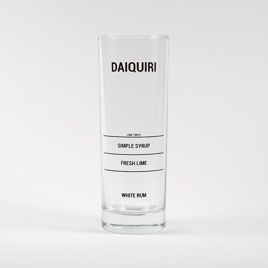 Daiquiri Recipe Glass | Easy Fill Lines for a Perfect Drink Every Time ...