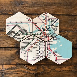 Boston Transport Untersetzer