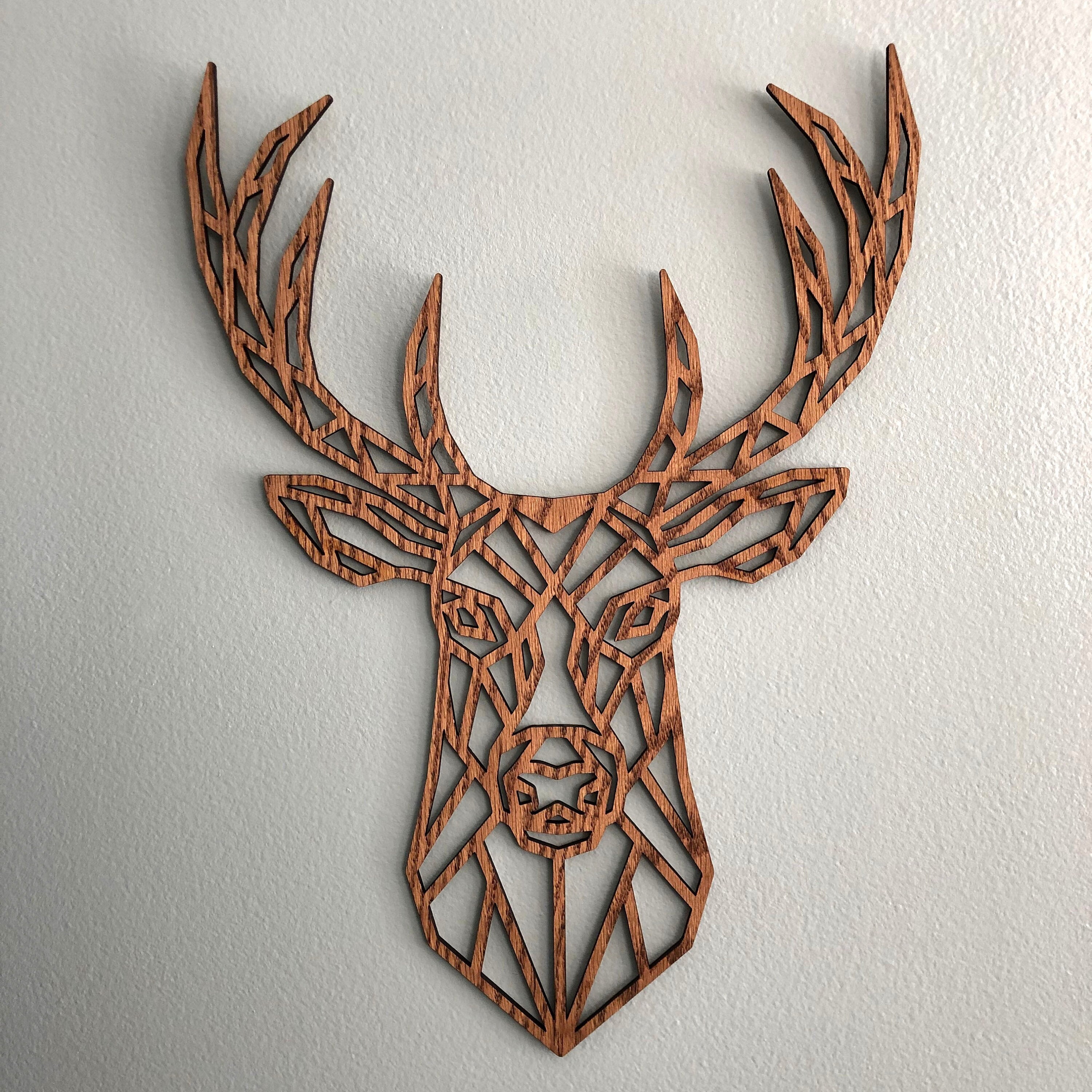 Large Stag - Layered 3-D Wooden Ornament Collection by Acorn & Fox –  Thistle & Stitch