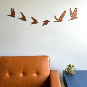 Bird Flight Wall Art | Set of 6 | Fast & Free Shipping | Bird Lover Gift