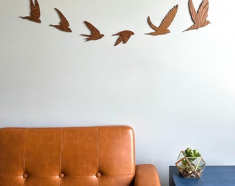 Bird Flight Wall Art | Set of 6 | Fast & Free Shipping | Bird Lover Gift