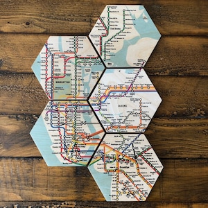 New York Subway Coasters image 1