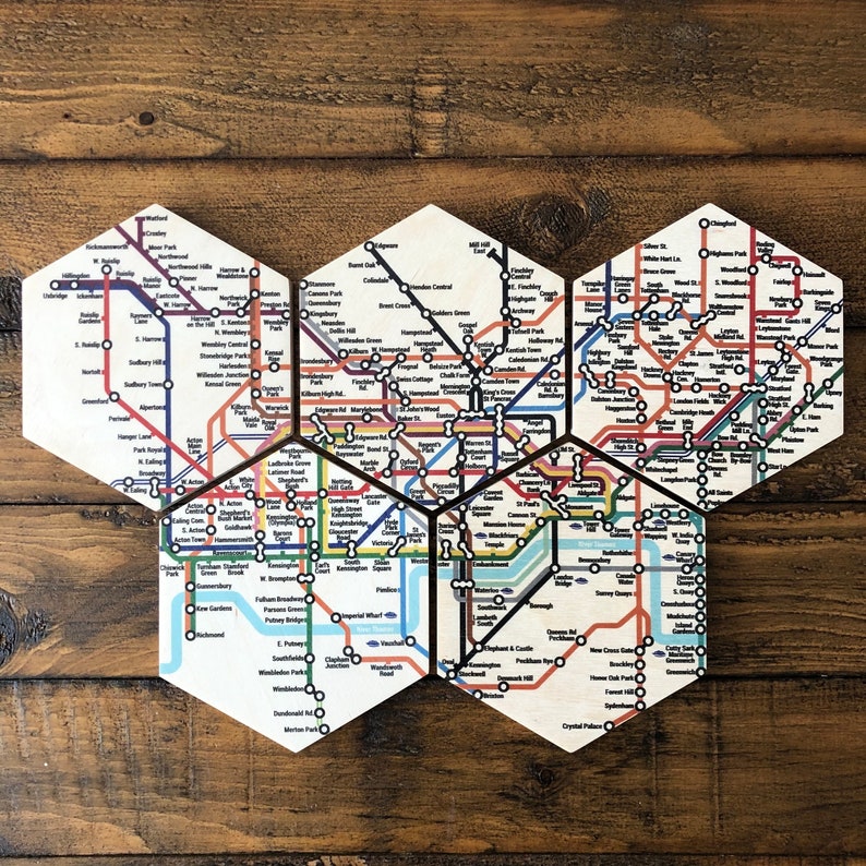 London Tube Coasters image 1