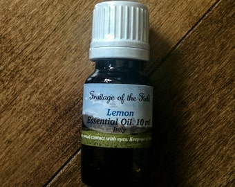 Lemon Essential Oil - Aromatherapy, Natural products, skin care, relaxation, diffuse, astrigent