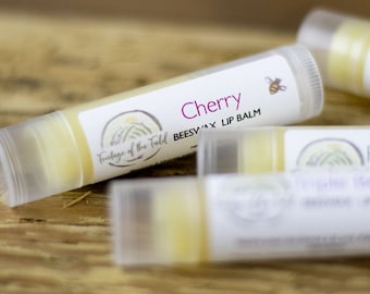 All Natural Lip Balm, Cherry Lip Balm