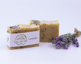 Goats milk soap Lavender - All Natural, Goats Milk, Handmade Soap, Cold Process