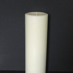 3x9 Scented or Unscented Soy Blend Pillar Candle.  Ideal for bubble baths, dinner tables, parties & more.