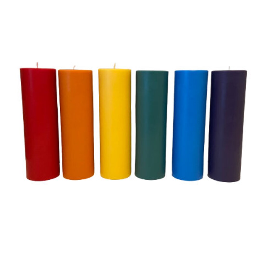 2x6 Soy Pillar Candle. Scented and Unscented in Several Etsy