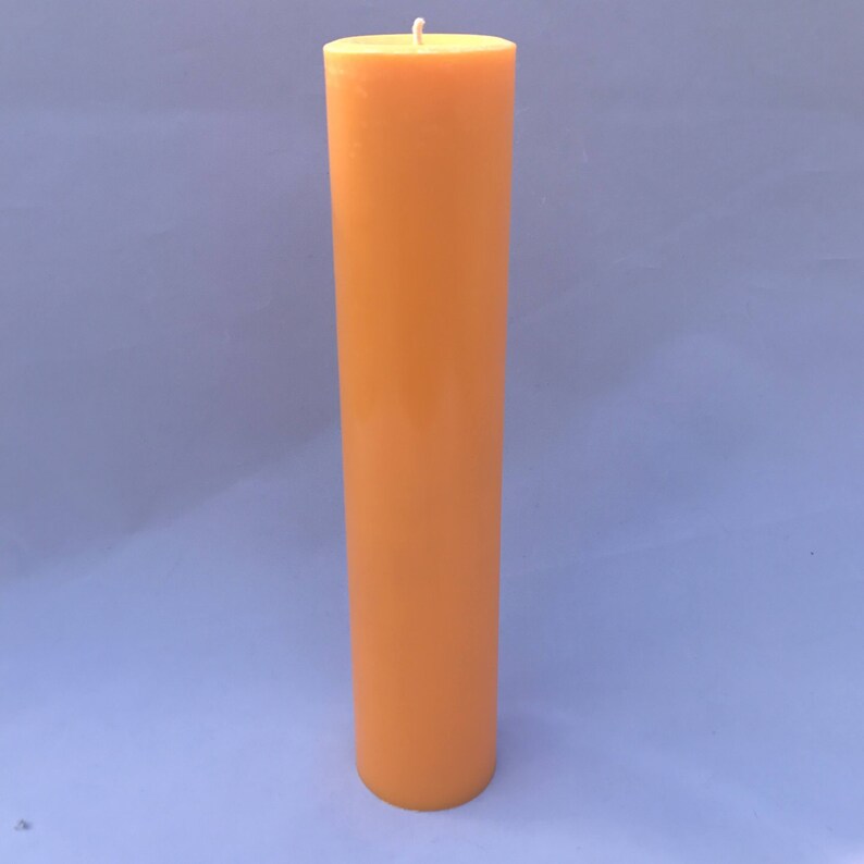 2x6 Soy Pillar Candle. Scented and unscented in several Etsy