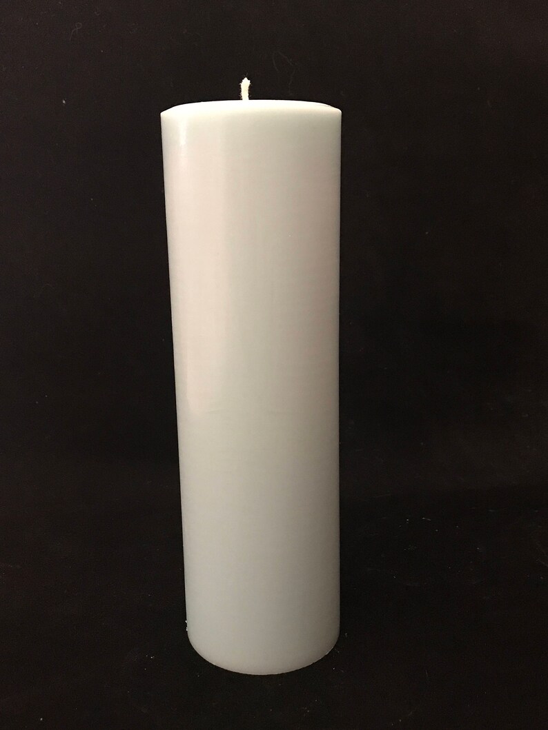 2x6 Soy Pillar Candle. Scented and unscented in several Etsy