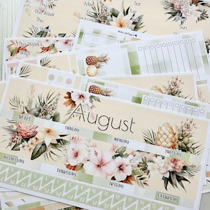 August 2025 for the Laurel Denise PORTRAIT Planner