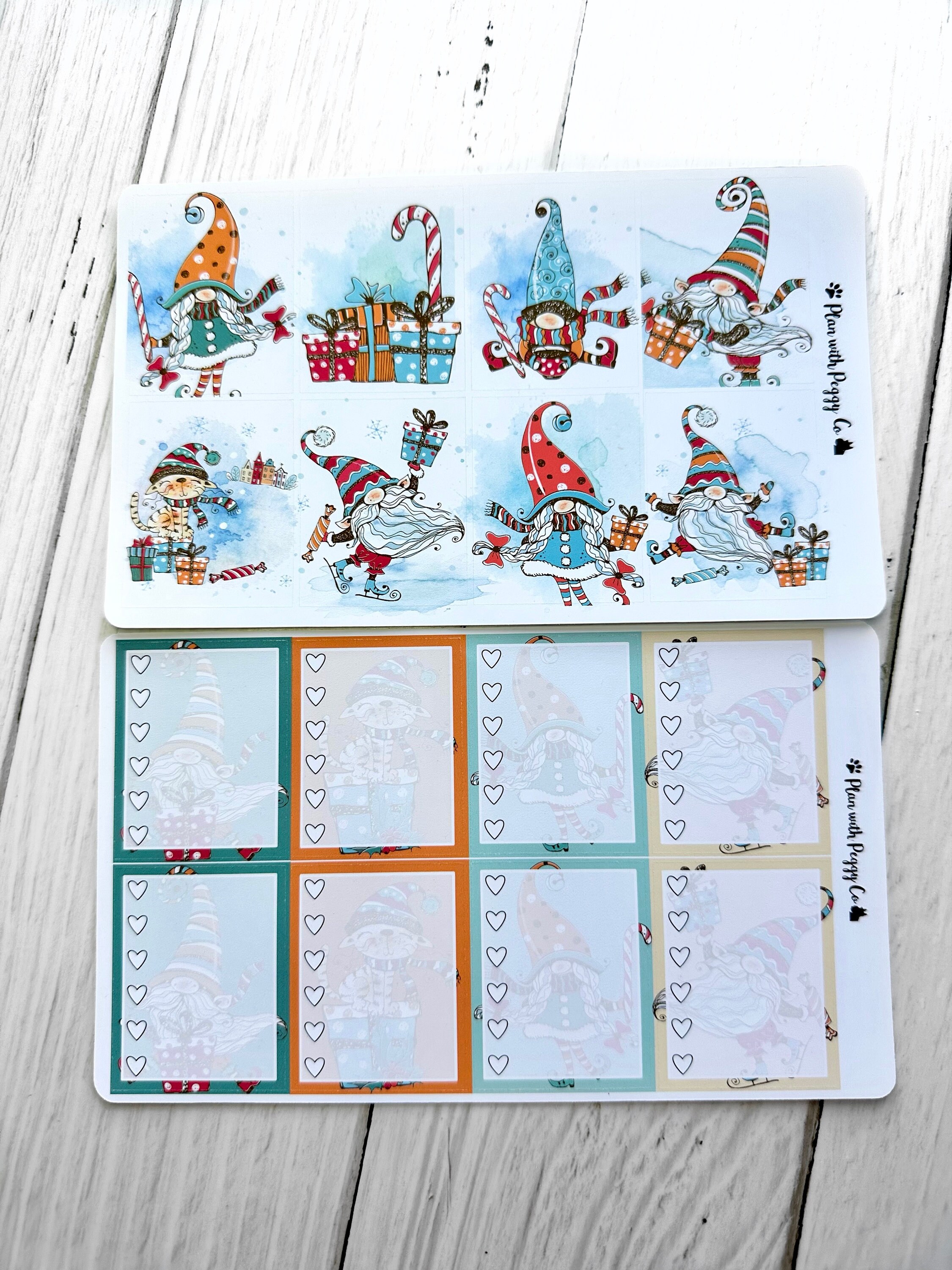 Frolicking Gnomes Weekly Vertical Kit - Etsy