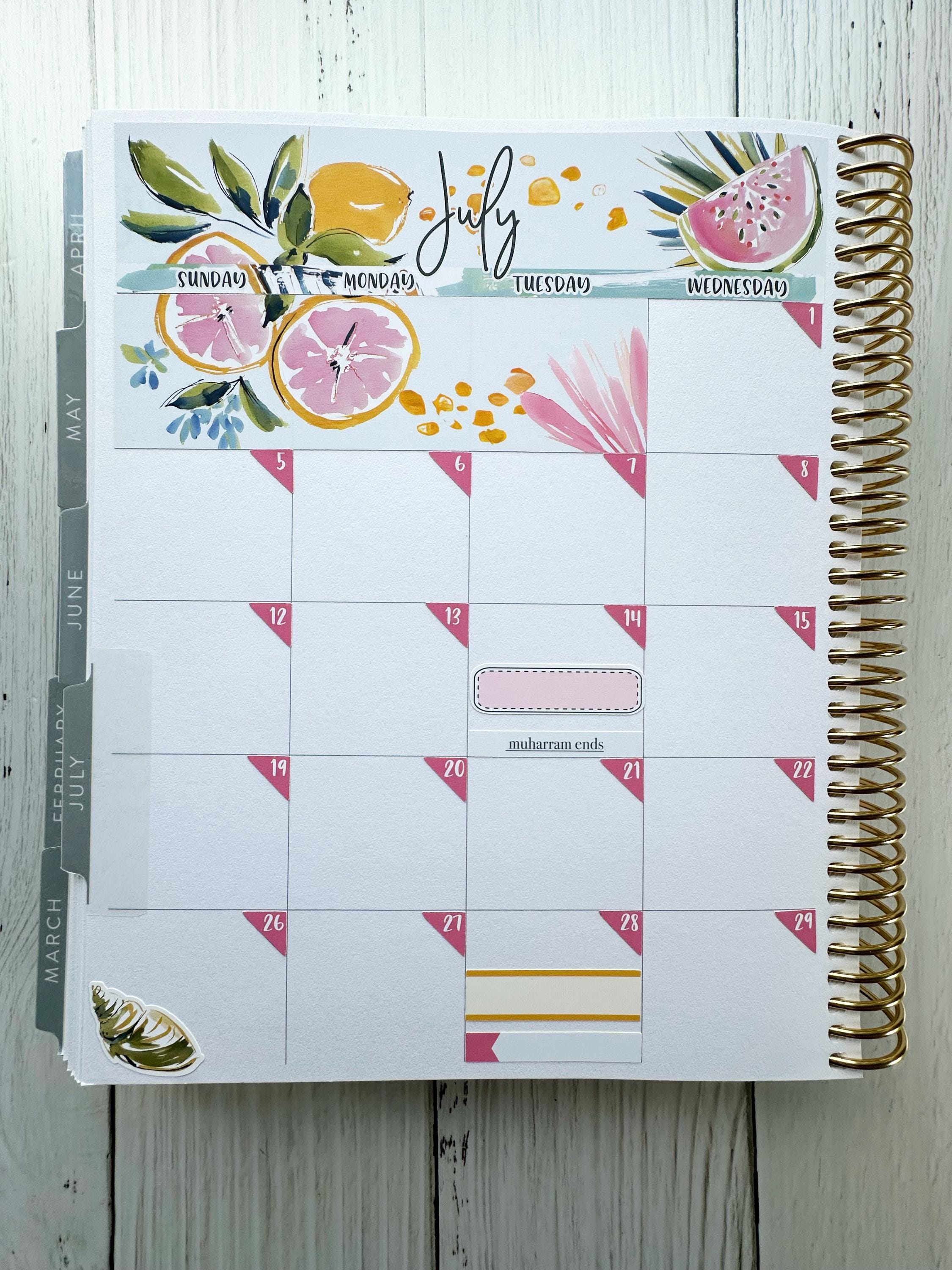 July 2026 Monthly Kit for Erin Condren and Classic Happy Planner - Etsy