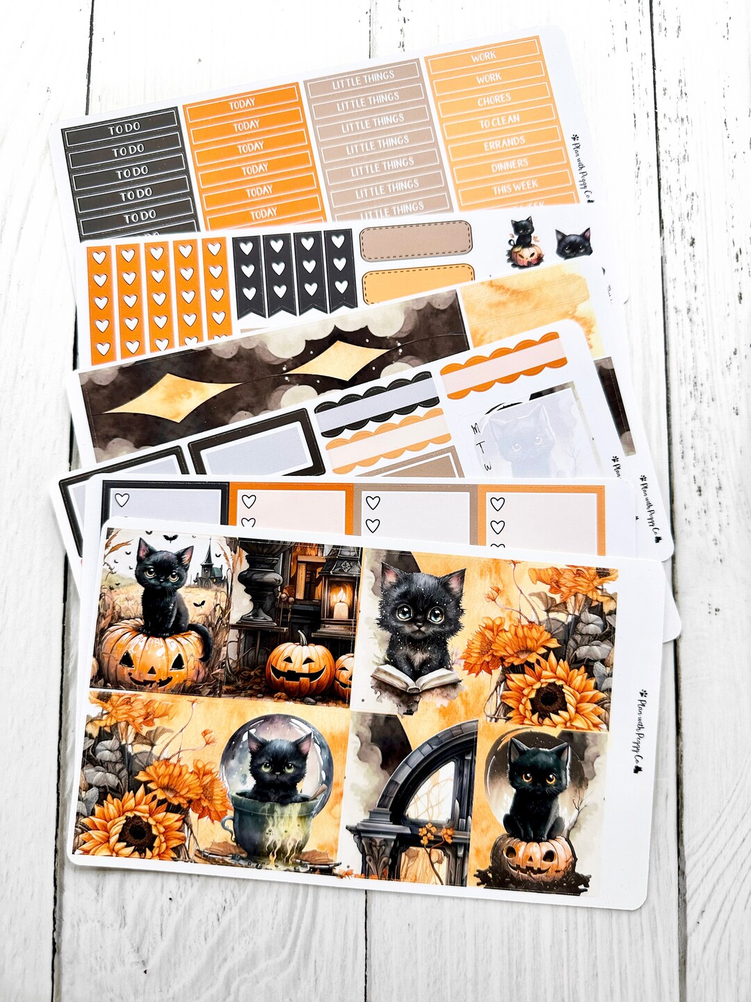 Puuuuurfect Halloween Weekly Vertical Kit - Etsy