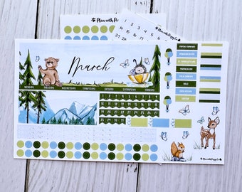 March 2024 for Laurel Denise MINI Horizontal Planner