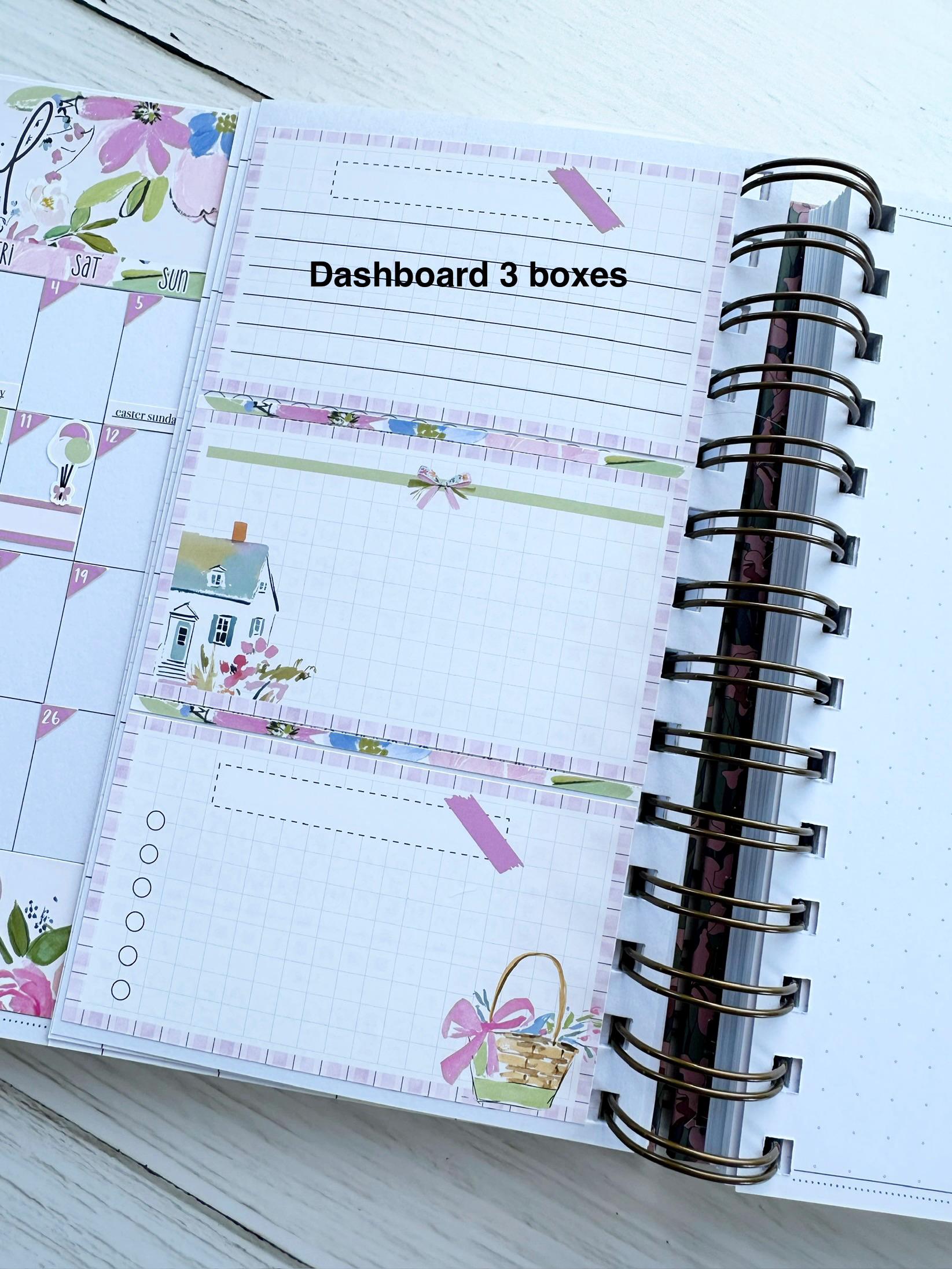 April 2026 for the SMALL Laurel Denise Anne and Nancy Planners - Etsy