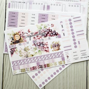 September 2025 Monthly Kit for the Laurel Denise MINI Vertical or Horizontal Planner