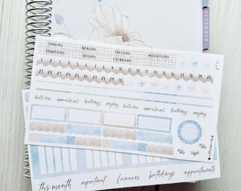 September Monthly Kit for Erin Condren Wildflower Design