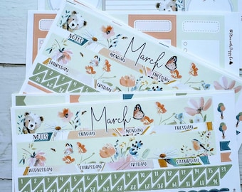 March 2026 for the Laurel Denise SMALL Scout Planner